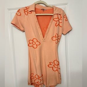 bailey rose small knit romper never worn!
